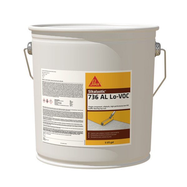 Image of Sikalastic 736 AL Top Coat per Gallon in 5 Gallon Unit